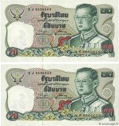 20 Baht Consécutifs THAILAND  1981 P.088 UNC-