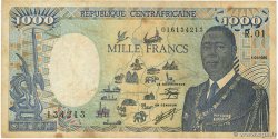 1000 Francs CENTRAL AFRICAN REPUBLIC  1985 P.15 F