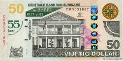 50 Gulden Set de présentation SURINAM  2012 P.167