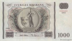 1000 Kronor SWEDEN  1965 P.46d VF-