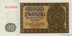 20 Deutsche Mark GERMAN DEMOCRATIC REPUBLIC  1948 P.13b