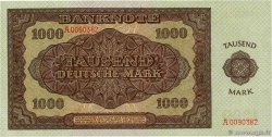 1000 Deutsche Mark ALLEMAGNE RÉPUBLIQUE DÉMOCRATIQUE  1948 P.16 SPL