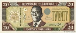 20 Dollars LIBERIA  2004 P.28b UNC