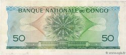 50 Francs REPúBLICA DEMOCRáTICA DEL CONGO  1962 P.005a EBC