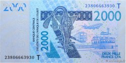 2000 Francs WEST AFRIKANISCHE STAATEN  2023 P.816T ST