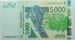 5000 Francs WEST AFRICAN STATES  2023 P.817T UNC