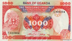 1000 Shillings UGANDA  1986 P.26 FDC