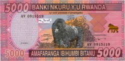 5000 Francs RWANDA  2014 P.41