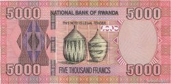 5000 Francs RWANDA  2014 P.41 NEUF