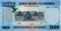 1000 Francs RWANDA  2015 P.39 NEUF