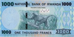 1000 Francs RWANDA  2015 P.39 NEUF