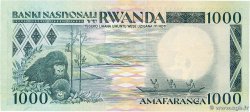 1000 Francs RUANDA  1988 P.21a ST