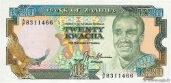 20 Kwacha ZAMBIE  1989 P.32a NEUF