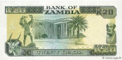 20 Kwacha ZAMBIE  1989 P.32a NEUF