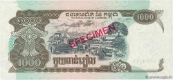 1000 Riels Spécimen CAMBODIA  1999 P.51s UNC