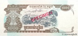 1000 Riels Spécimen CAMBODGE  1999 P.51s NEUF