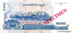 1000 Riels Spécimen CAMBODIA  2005 P.58as UNC