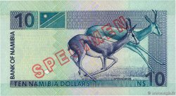 10 Namibia Dollars Spécimen NAMIBIE  2001 P.04bAs NEUF