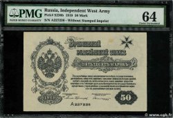 50 Mark RUSIA  1919 PS.0230b SC+