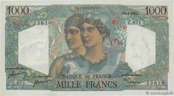 1000 Francs MINERVE ET HERCULE FRANCIA  1950 F.41.33