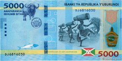 5000 Francs BURUNDI  2018 P.53 ST