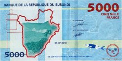 5000 Francs BURUNDI  2018 P.53 ST