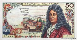 50 Francs RACINE FRANCE  1962 F.64.01