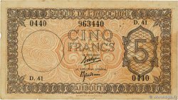 5 Francs Palestine DJIBUTI  1945 P.14