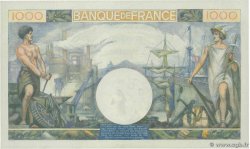 1000 Francs COMMERCE ET INDUSTRIE Numéro radar FRANCE  1944 F.39.10 AU+