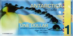 1 Dollar ANTARCTIC  2011  UNC