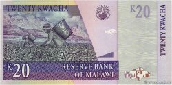 20 Kwacha MALAWI  2007 P.52d UNC