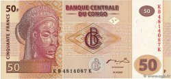 50 Francs REPUBBLICA DEMOCRATICA DEL CONGO  2007 P.097a