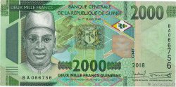 2000 Francs GUINEA  2018 P.48A