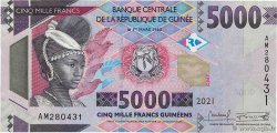 5000 Francs  GUINÉE  2021 P.49