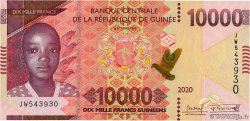 10000 Francs GUINEA  2020 P.49A