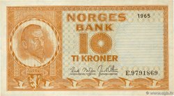 10 Kroner NORWAY  1965 P.31d