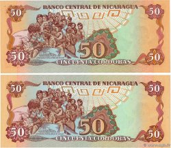 50 Cordobas Lot NICARAGUA  1985 P.153 FDC