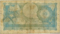 10 Rupees SEYCHELLEN  1974 P.15b fS