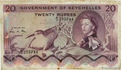 20 Rupees SEYCHELLES  1974 P.16c