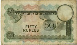 50 Rupees SEYCHELLES  1969 P.17b TB