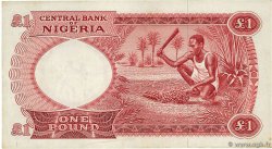 1 Pound NIGERIA  1967 P.08 TTB+