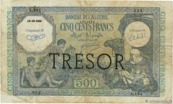 500 Francs ALGÉRIE FRANCE  1943 VF.09.01 TB