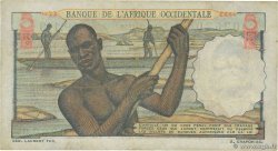 5 Francs AFRIQUE OCCIDENTALE FRANÇAISE (1895-1958)  1950 P.36 TTB+