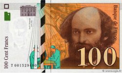 100 Francs CÉZANNE FRANCE  1997 F.74.01 UNC