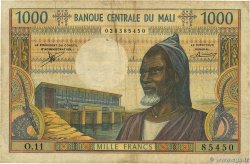 1000 Francs MALí  1973 P.13b