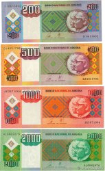 200 à 2000 Kwanzas Lot ANGOLA  2003 P.148a à P.151a TTB