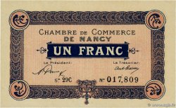 1 Franc FRANCE régionalisme et divers Nancy 1921 JP.087.51