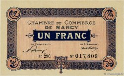 1 Franc FRANCE régionalisme et divers Nancy 1921 JP.087.51 NEUF