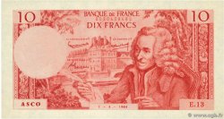 10 Francs Voltaire Scolaire FRANCE regionalism and miscellaneous  1964 F.(62)