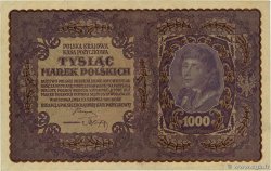 1000 Marek POLOGNE  1919 P.029